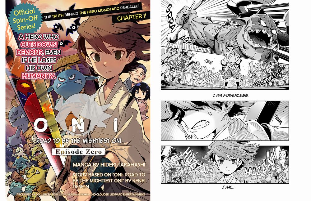 Episode Zero Oni su Manga Plus
